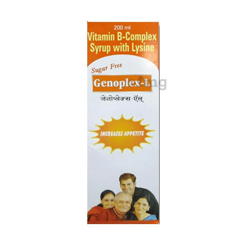 Genoplex-L Syrup Sugar Free image