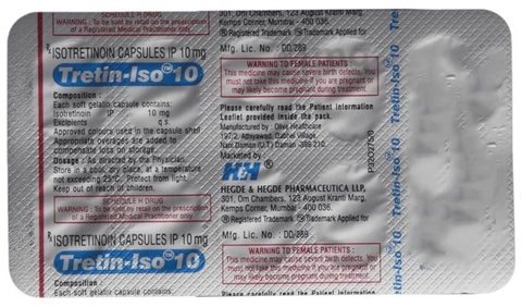 Tretin-Iso 10 Capsule image