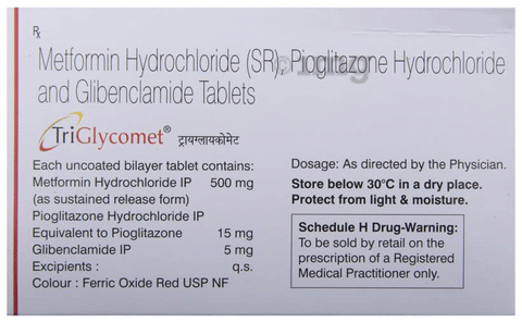 Triglycomet Tablet SR image