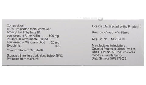 Moxiforce-CV 625 Tablet image