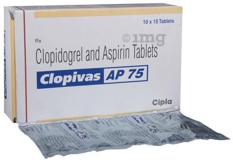 Clopivas AP 75 Tablet 1