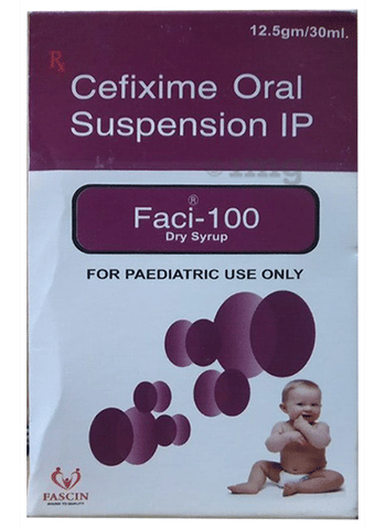 Faci 100 Dry Syrup image Faci 100 Dry Syrup image