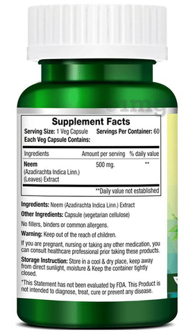 Morpheme Neem Capsule image Morpheme Neem Capsule image