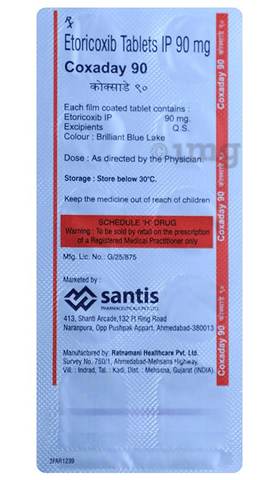 Coxaday 90 Tablet image