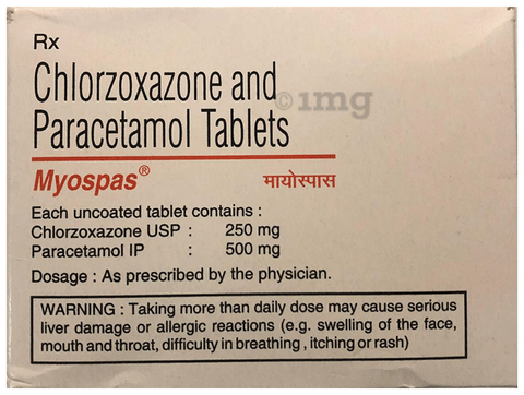 Myospas Tablet image