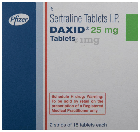 Daxid 25mg Tablet image
