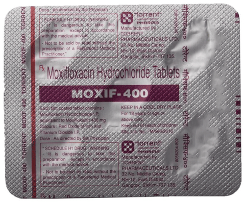 Moxif 400 Tablet image