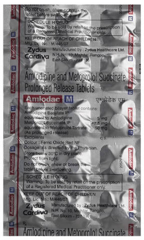Amlodac M Tablet PR image