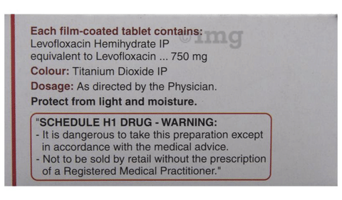 Levoflox 750 Tablet image