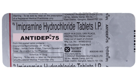 Antidep 75 Tablet image
