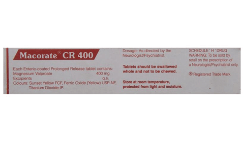 Macorate CR 400 Tablet image