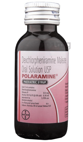 Polaramine Paediatric Syrup image Polaramine Paediatric Syrup image