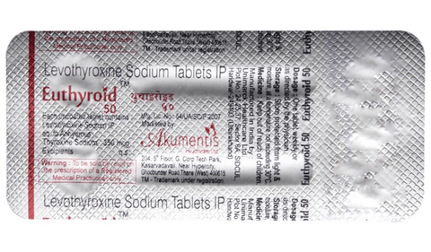 Euthyroid 50 Tablet image