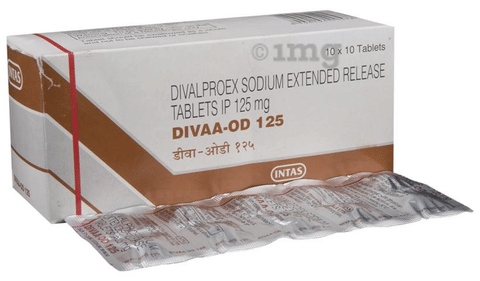 Divaa-OD 125 Tablet ER image Divaa-OD 125 Tablet ER image