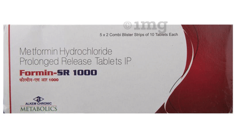 Formin-SR 1000 Tablet image