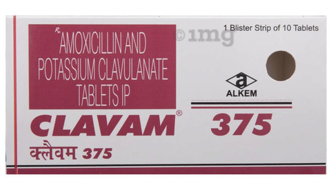 Clavam 375 Tablet image