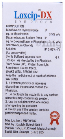 Loxcip-DX Eye Drops