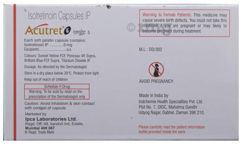 Acutret 5 Capsule image