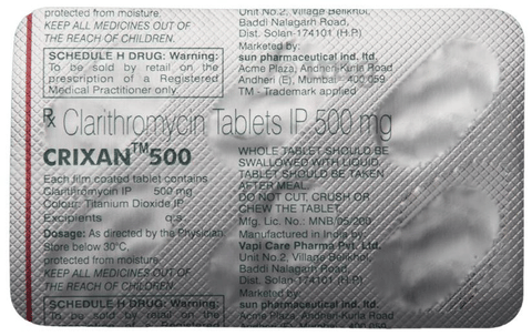 Crixan 500 Tablet image