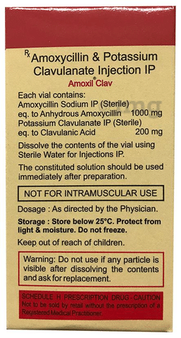 Amoxil Clav Injection