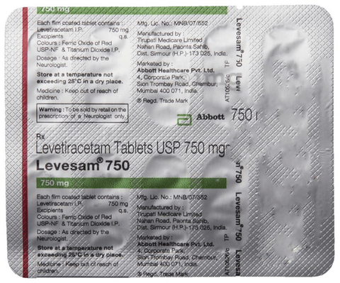 Levesam 750 Tablet image