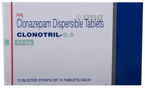 Clonotril 0.5 Tablet image