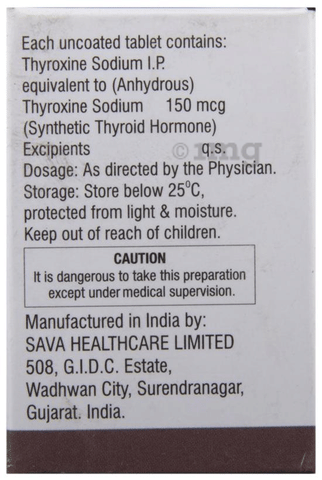 Thyrofit 150 Tablet image