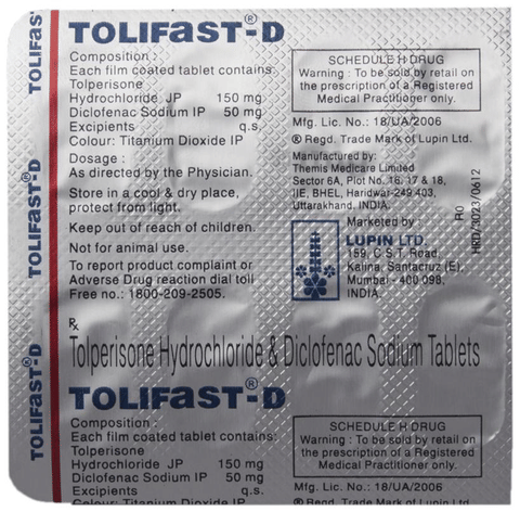 Tolifast D Tablet image Tolifast D Tablet image