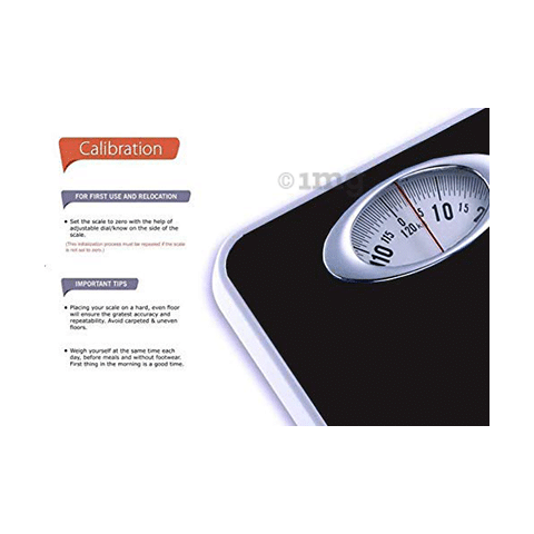  Body Weight Bathroom Scale - Manual Mechanical Analog