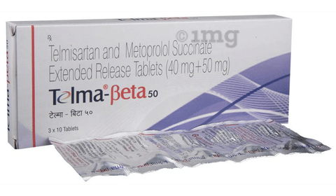 Telma-Beta 50 Tablet ER image