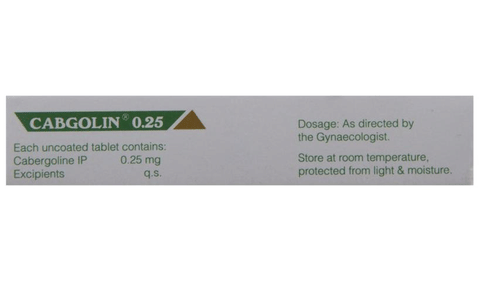 Cabgolin 0.25 Tablet image