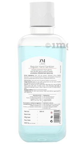 ZM Labs Regular Liquid Hand Sanitizer 2