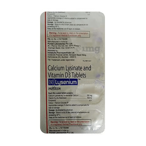 Lysenium Tablet image