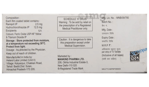 Ramihart-H 2.5 Tablet image