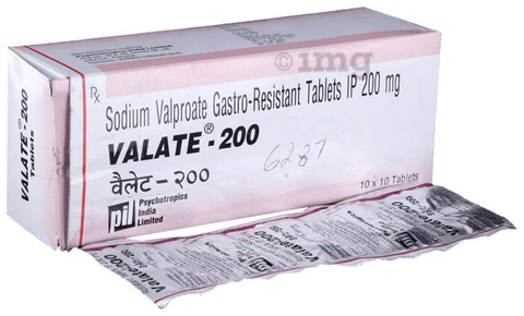 Valate 200 Tablet image