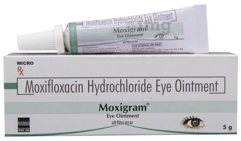 Moxigram Eye Ointment image Moxigram Eye Ointment image