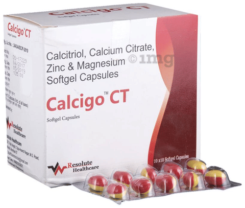 Calcigo CT Softgel Capsules image