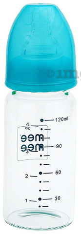Mee mee glass feeding bottle 120ml clearance