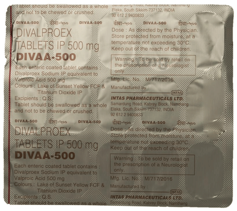 Divaa 500 Tablet image Divaa 500 Tablet image