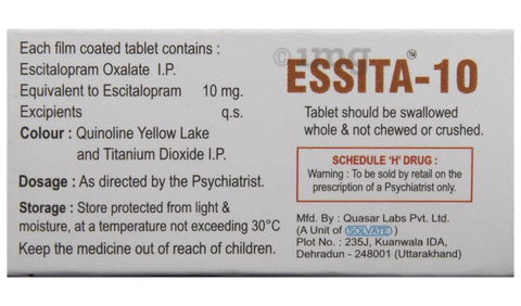 Essita 10 Tablet image