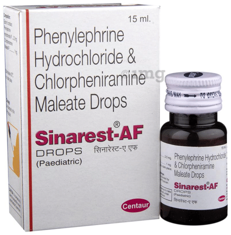 Sinarest AF Paediatric Drops image