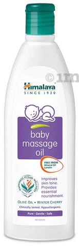 Himalaya Baby Massage Oil with Olive Oil Winter Cherry