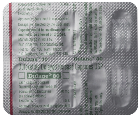 Dulane 30 Capsule DR image