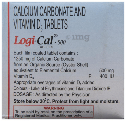 Logi-Cal -500 Tablet image Logi-Cal -500 Tablet image