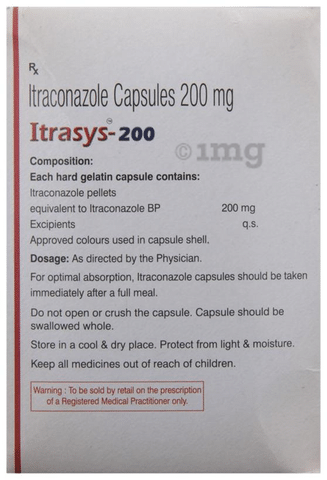 Itrasys 200 Capsule