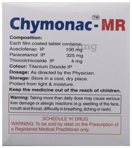 Chymonac-MR Tablet image