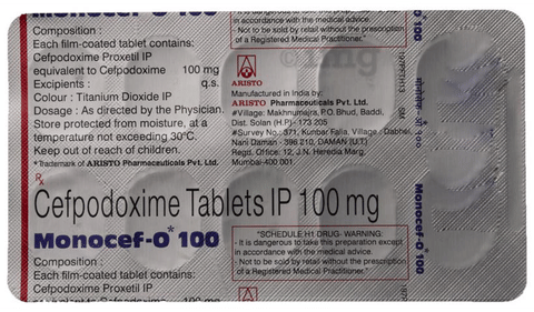 Monocef-O 100 Tablet image