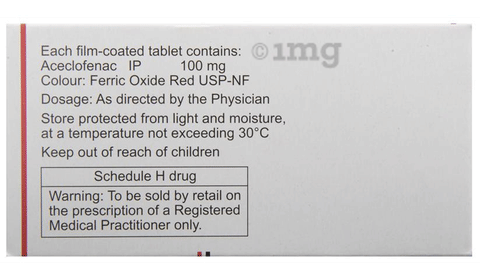 Zerodol Tablet image