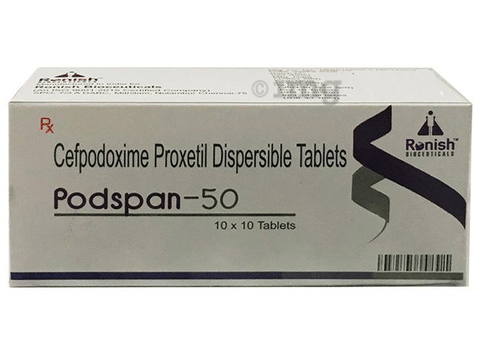 Podspan 50 Tablet DT image