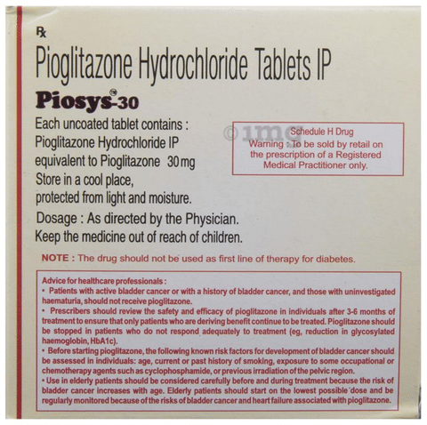 Piosys 30 Tablet image